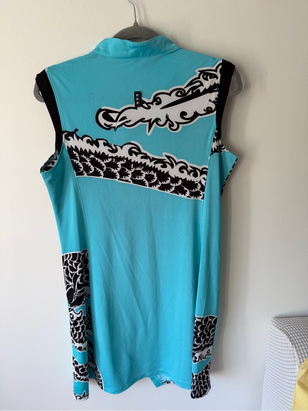 jamie sadock Turquoise and Black Golf Dress - Picture 6 of 6